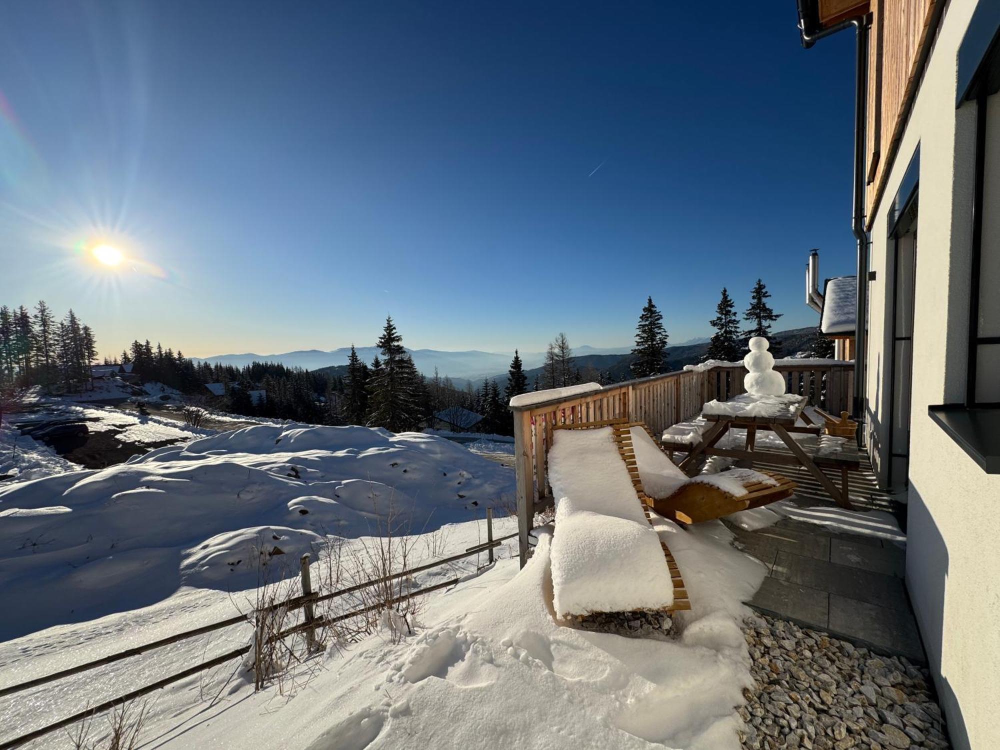 Berglisl - Direkt An Der Schipiste! Neue Ferienwohnung Mit Sauna Klippitztorl Kültér fotó